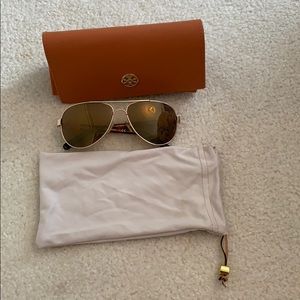 Tory Burch Aviator Sunglasses
